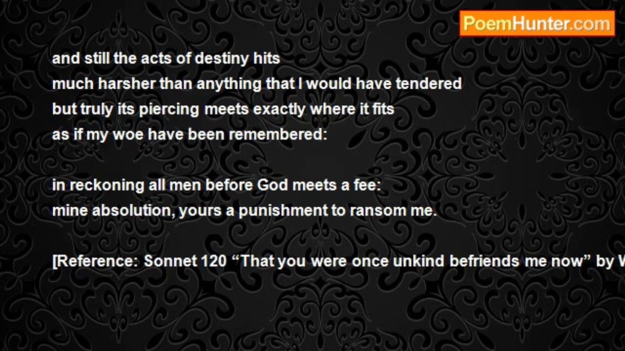 Gert Strydom - That you were once unkind now brings tranquillity