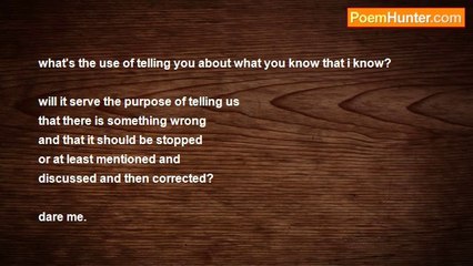 RIC S. BASTASA - our secret can kill us.