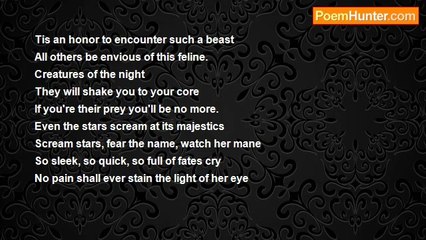 Sky Welch - Ode to Panthers