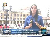 Colombianos piden la paz como bandera de su país
