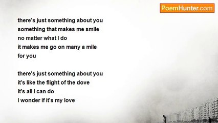 joseph young - there's just something about you