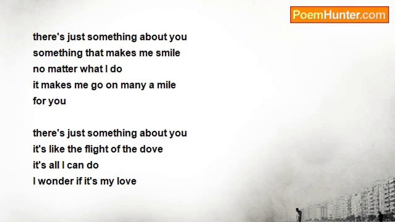 joseph young - there's just something about you