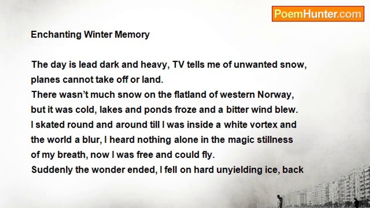 oskar hansen - a winter memory