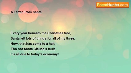 bobby beddoe - A Letter From Santa