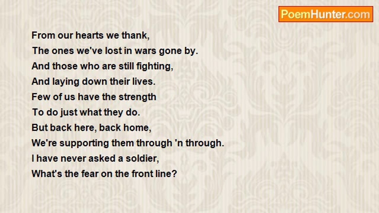 Louisa Rogers - To The Soldiers.