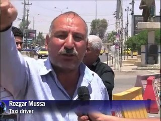 In Kirkuk, people react of Kurdish forces presence