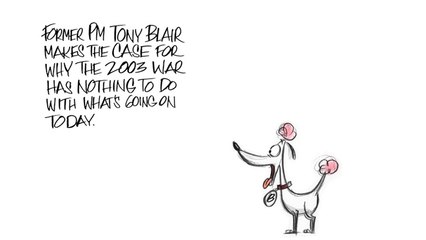 Tony Blair is barking up the wrong tree