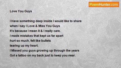 Edgard Canales P - Love & Miss You Guys