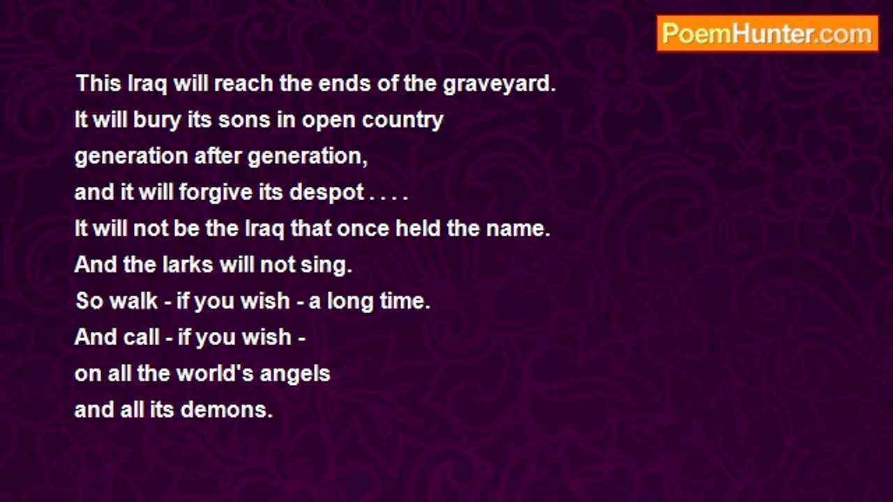 Saadi Youssef - A Vision