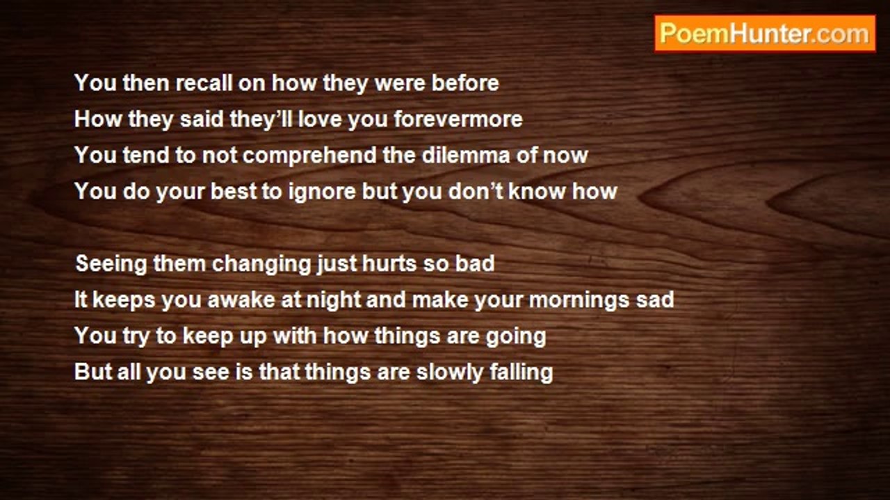 Mara Manzano - When People Change