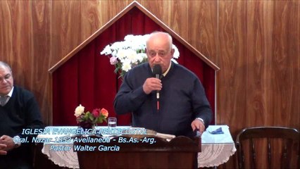 Dios necesita nuestro corazón consagrado. Pastor Walter Garcia. 01-06-2014