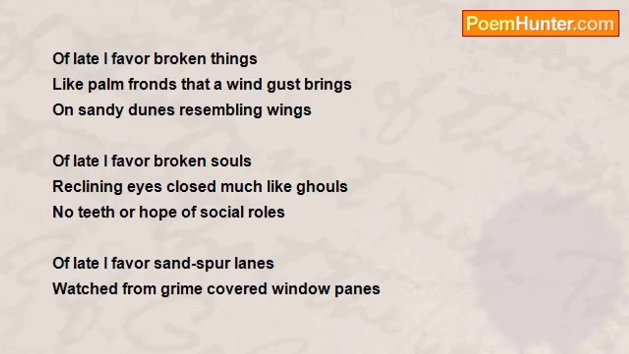 Liilia Talts Morrison - Broken Things