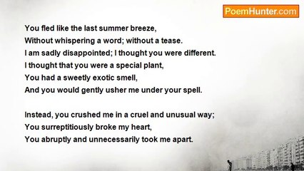 Hebert Logerie - You Left Without an Au Revoir