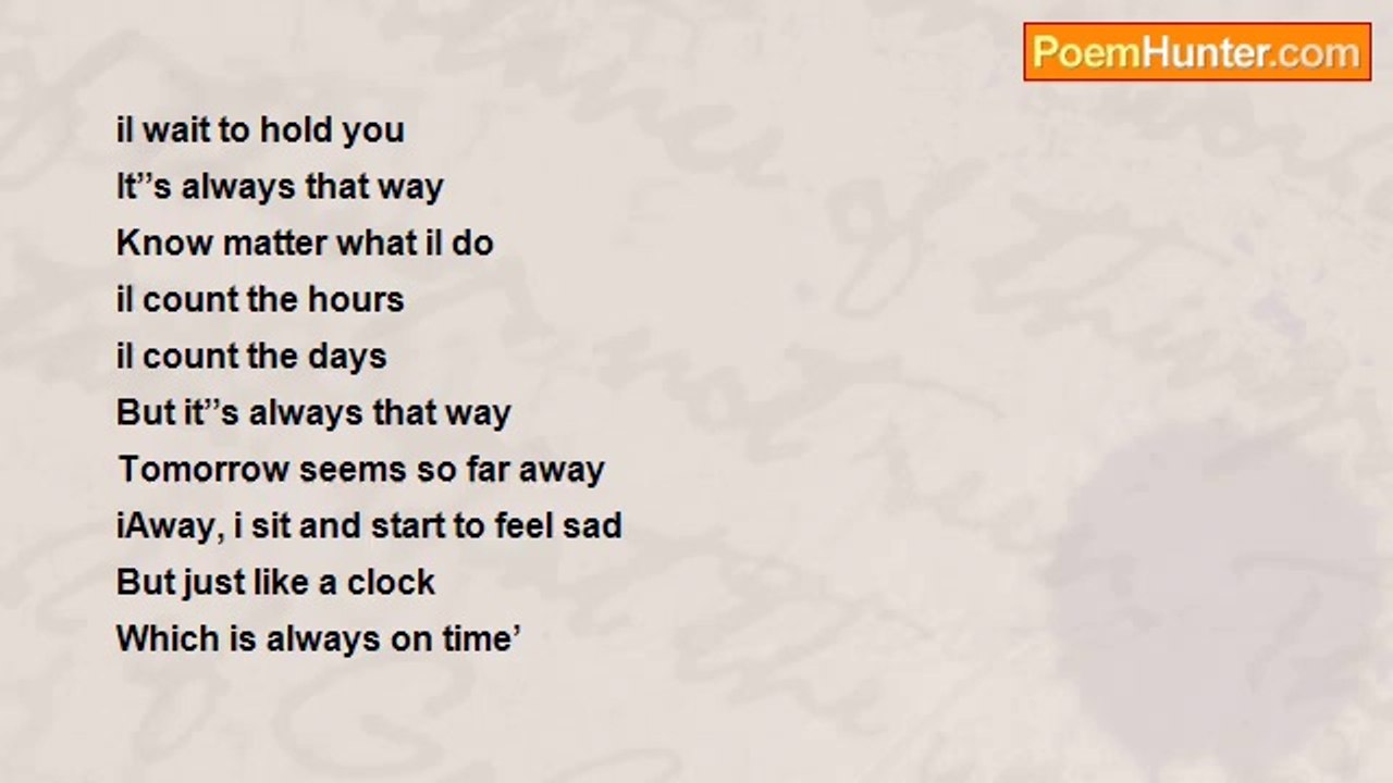 robert ortiz - Tomorrow Seems So Far Away