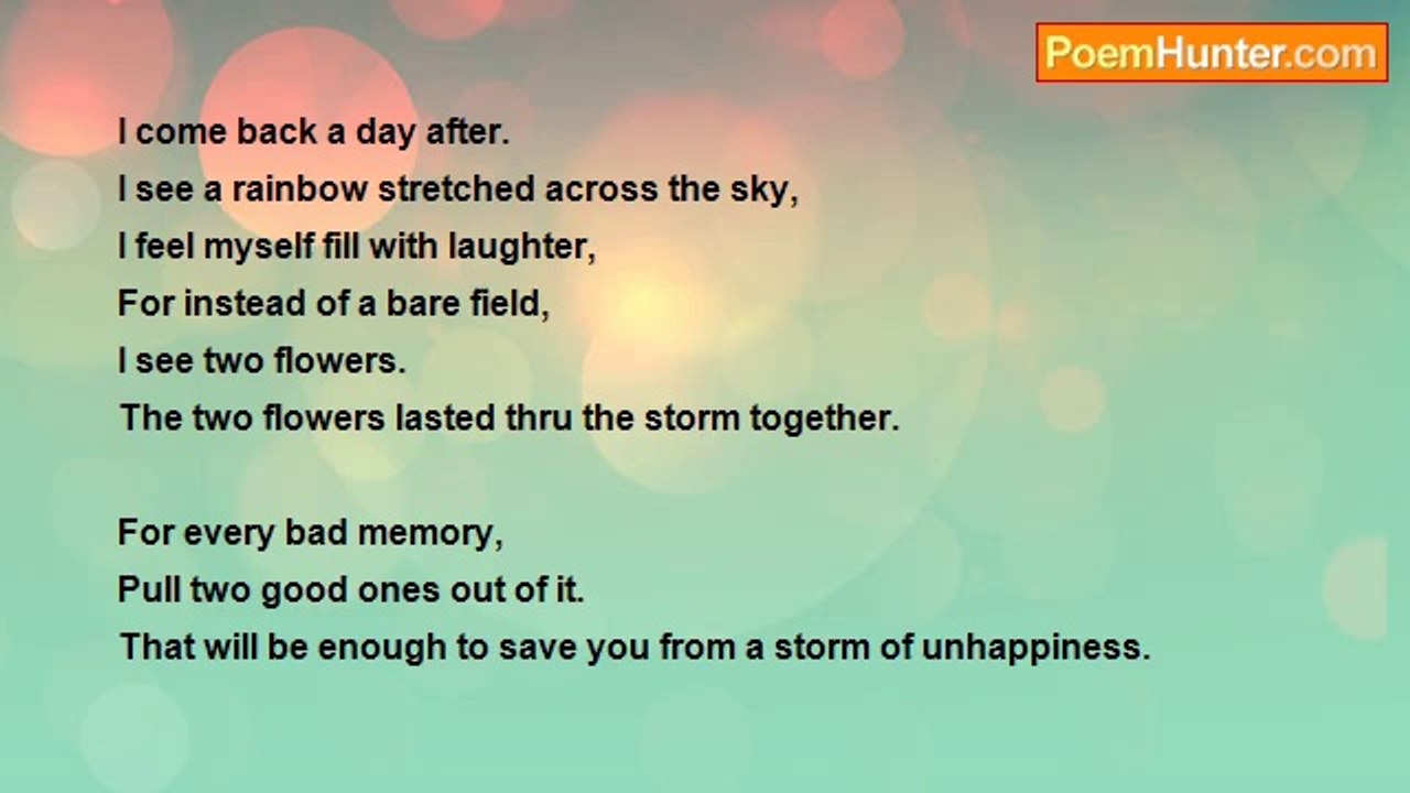 Poet of the River - Purple Flowers (happy/thought)