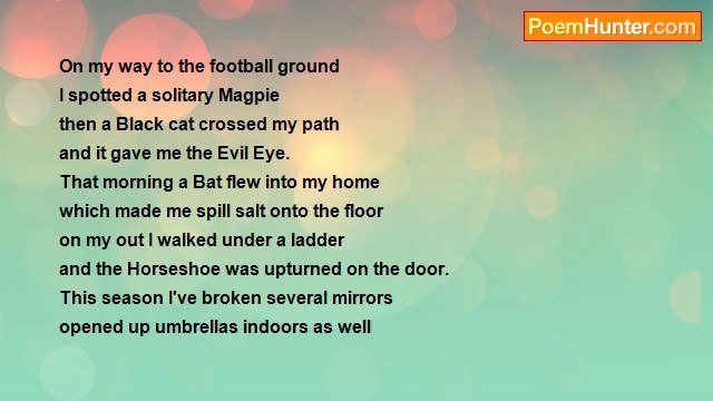 Kevin Halls - I must have broken too many mirrors