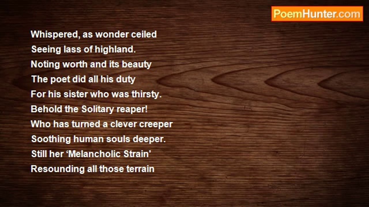 Tajudeen Shah - A Reaper Still...