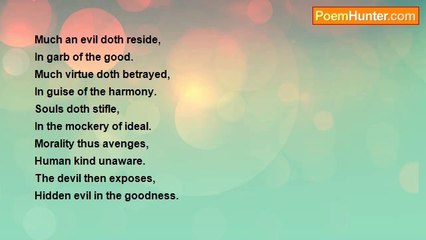 Sadiqullah Khan - Hidden Evil