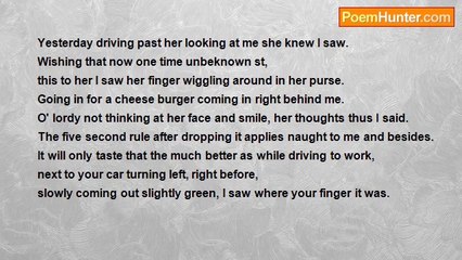 Is It Poetry - She Works At McDonald's