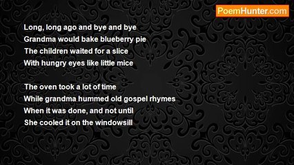 Liilia Talts Morrison - Blueberry Pie