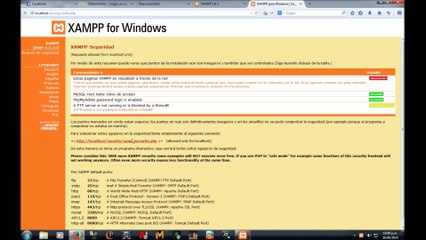 Servidor Apache + Mysql + PHP