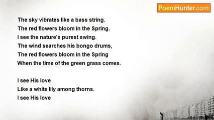 Marieta Maglas - Spring (Double Rondelet Triolet)