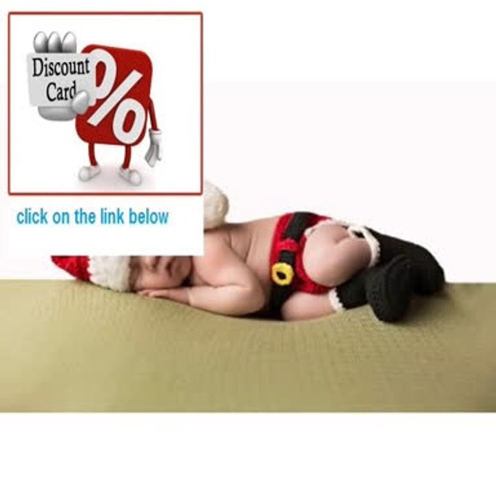 Best Deals Melondipity Santas Little Helper Christmas Baby Hat, Diaper Cover & Booties Set Review