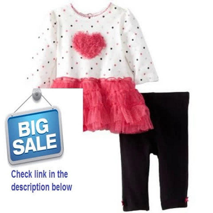 Best Deals Little Me Baby-Girls Newborn Heart Tutu Legging Set Review