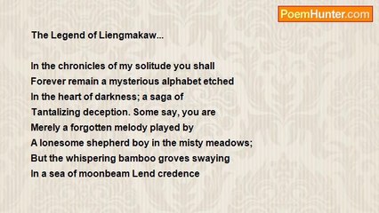 Syed Ahmed Shah - The Legend of Liengmakaw