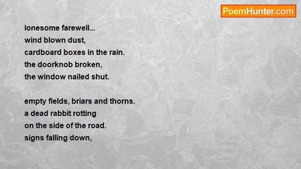 Eric Cockrell - Lonesome Farewell...