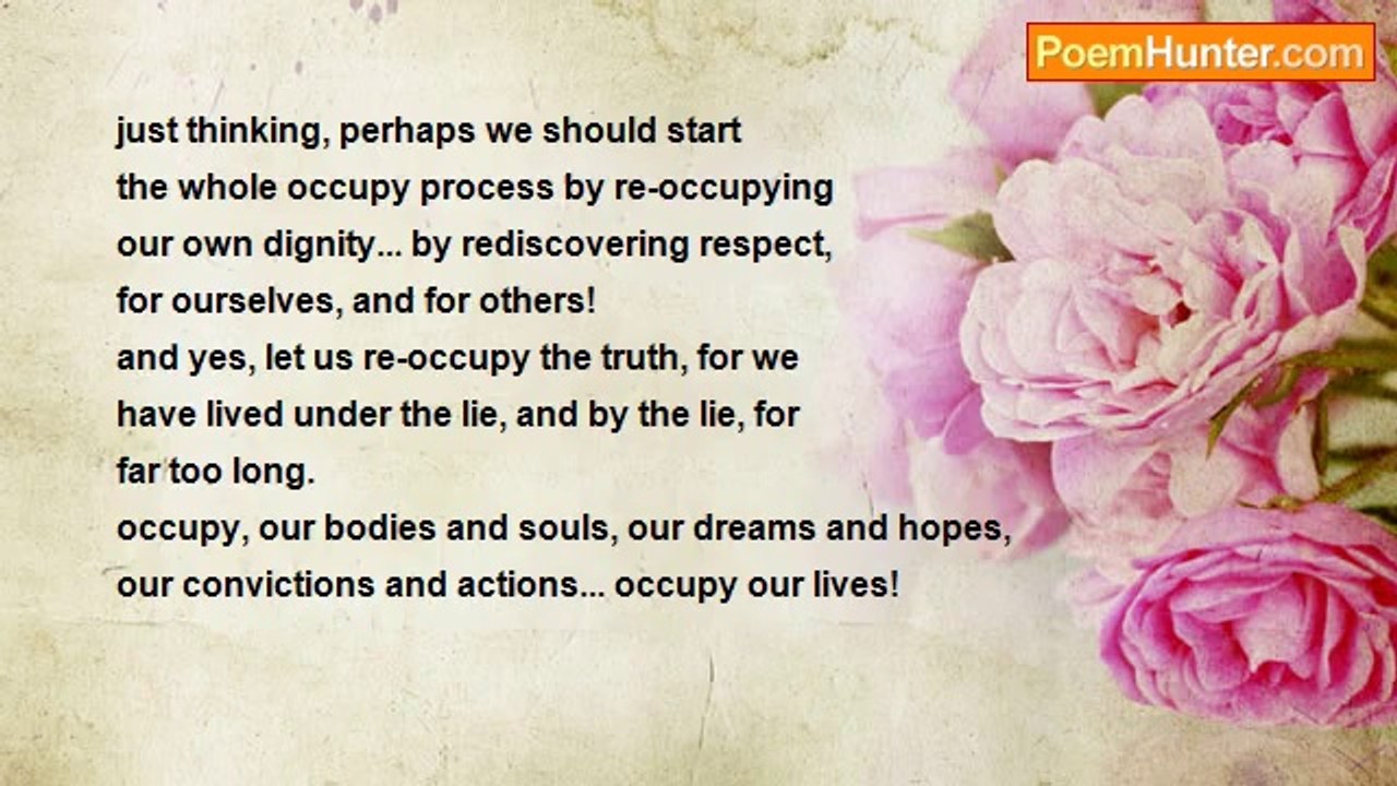 Eric Cockrell - The Occupy Process...