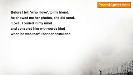 rajendran muthiah - You Too to Lose, my Friend?