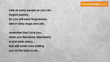 Eric Cockrell - To My Children...