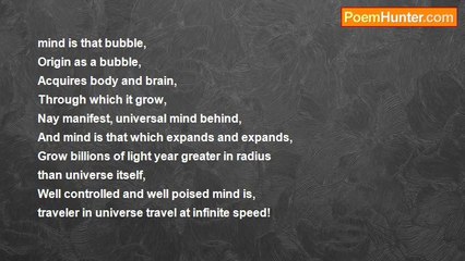 Ramdas Bhandarkar - Mind Is Garuda Of Lord Mahavishnu!