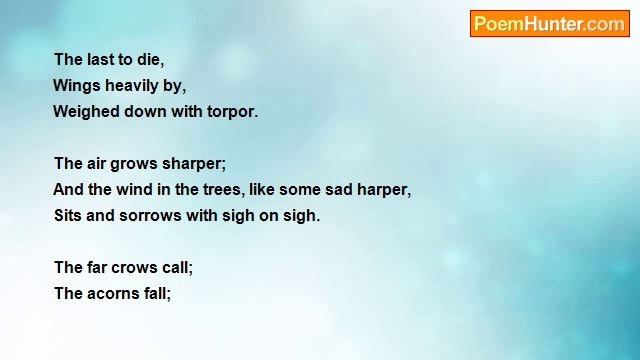 Madison Julius Cawein - Hallowmas