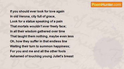 Tanja Bulovic - Sonnet II: If You Should Ever Look For Love Again