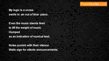 Lydia Lavda Drums Poetry - Tired Music Stands...