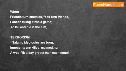 Dr John Celes - Terrorism Today