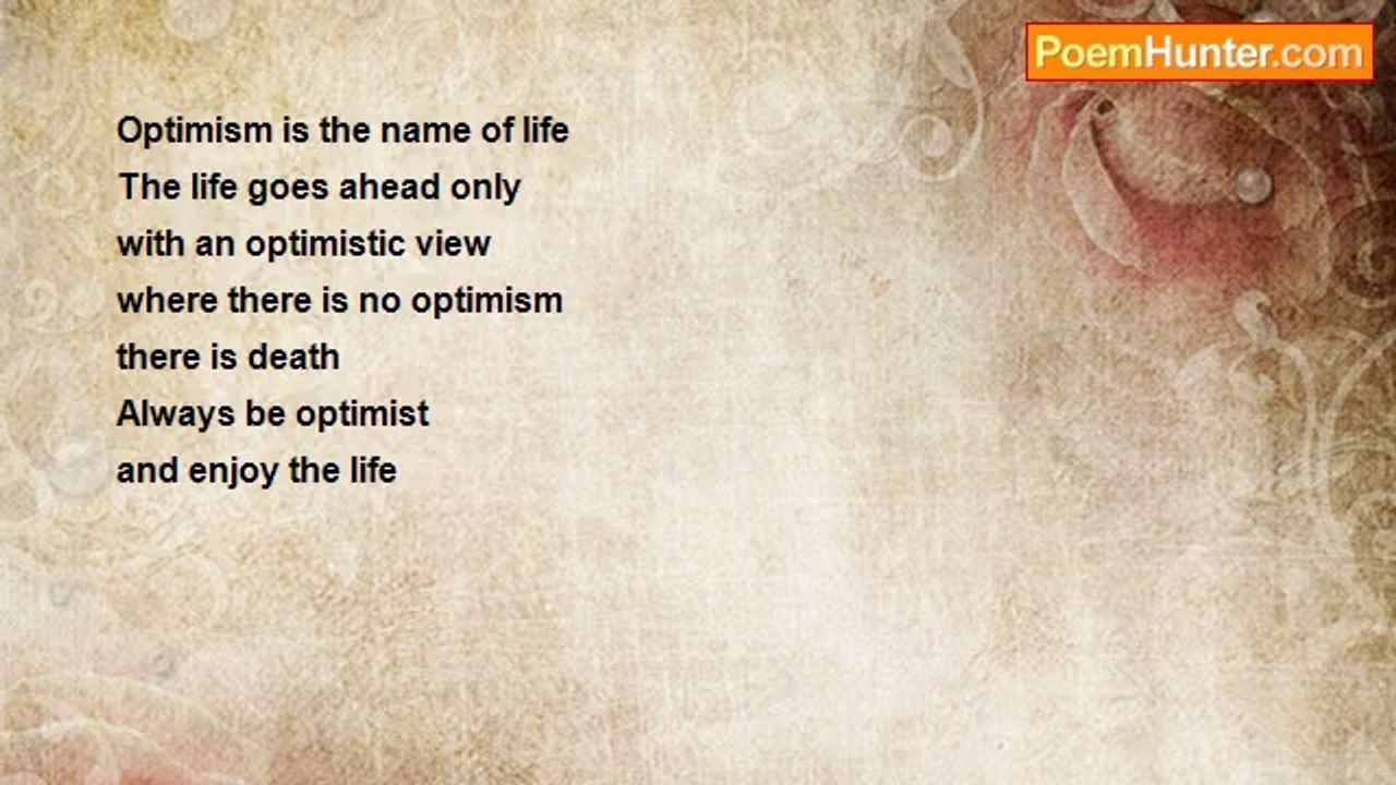 ramesh rai - Optimism