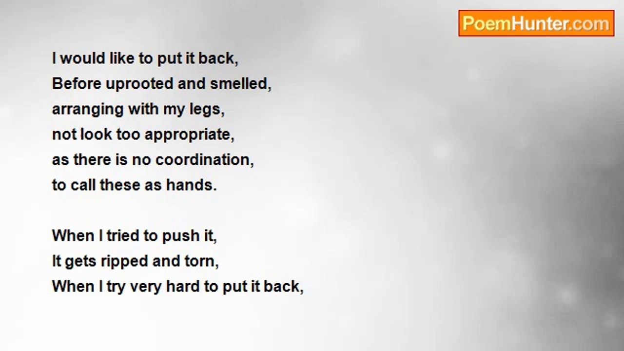 veeraiyah subbulakshmi - why I have four legs? ?