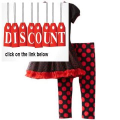 Best Deals Rare Editions Girls 2-6X Toddler Dot Tutu Leg Set Review