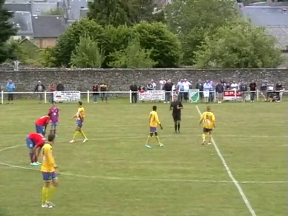 1/2 FINALE COUPE de la CREUSE  : GUERET contre LA SOUTERRAINE le 15 juin 2014