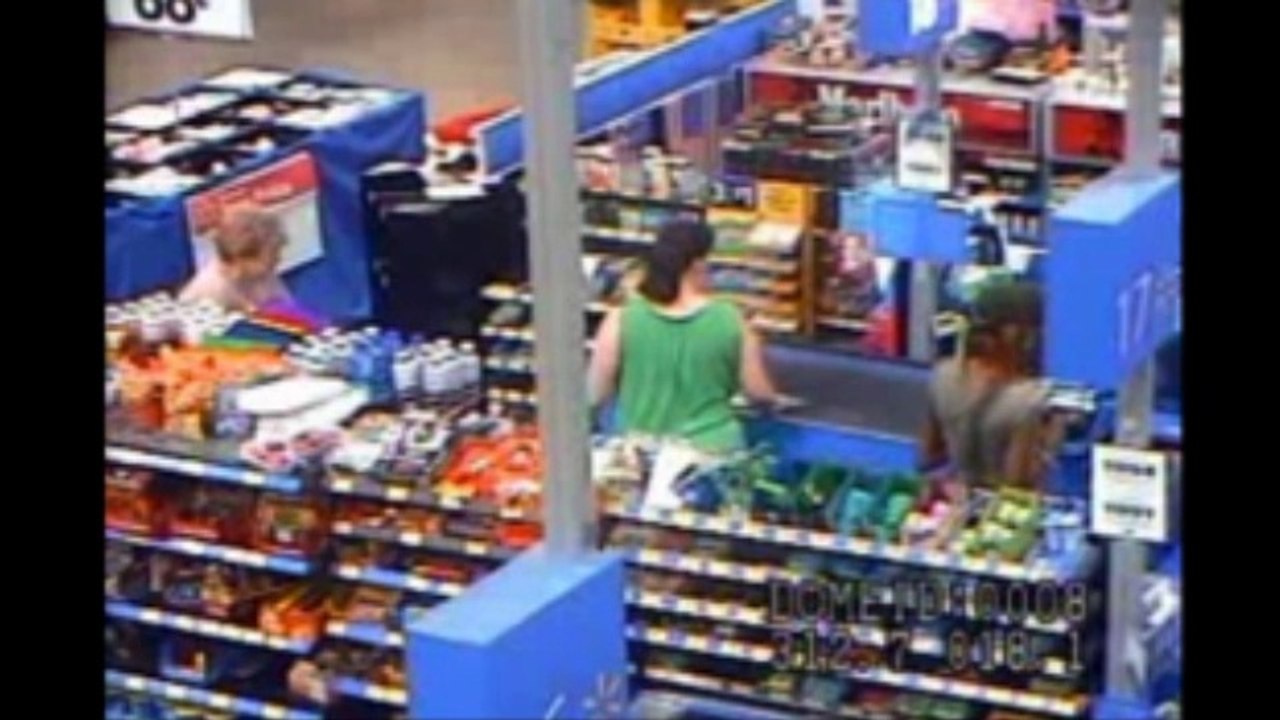 Surveillance video of Jodi Kozma at Wal-Mart