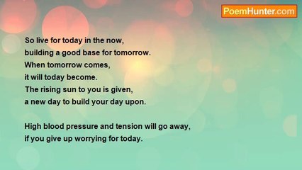 renu kakkar - To live in the now