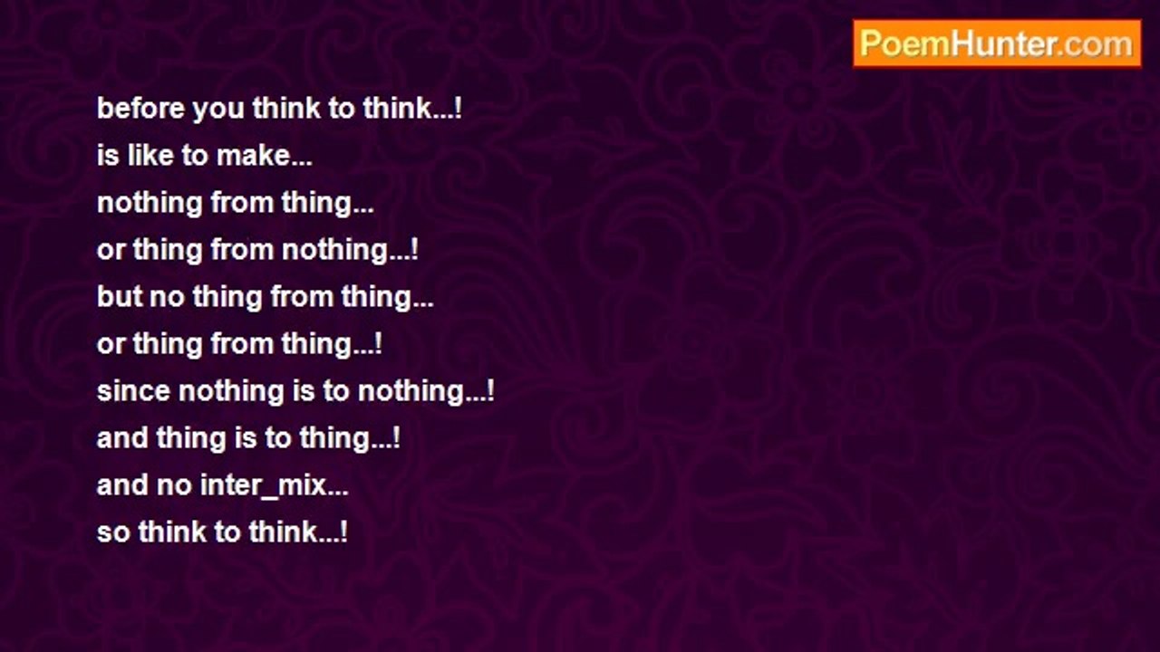 ahmed khaled - John Nash Says To Princeton University Staff ' Think To Think Or Never Think '