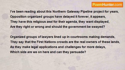 James Bredin - British Columbia Pipeline... Jan 21st,2014