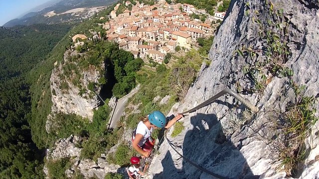 Via Ferrata de Peille - Demoiselles du Castagnet - Nice Alpes Maritimes 06