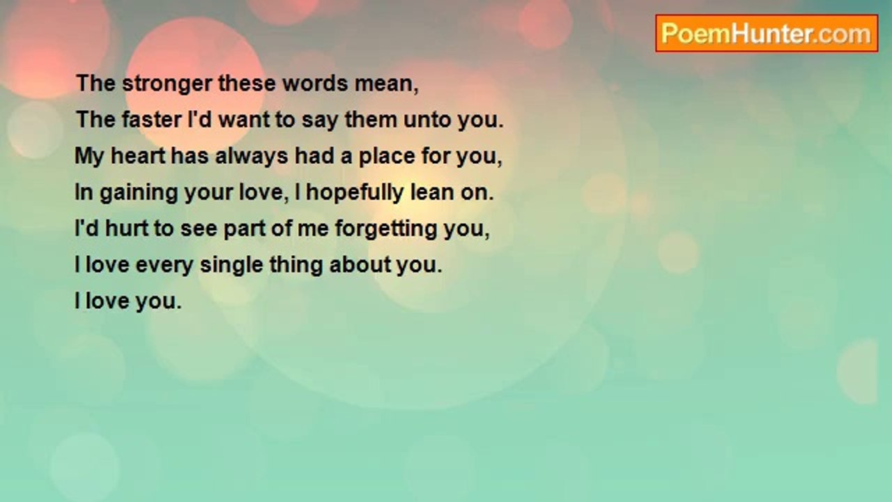 Marlene Rashidi - I Love You