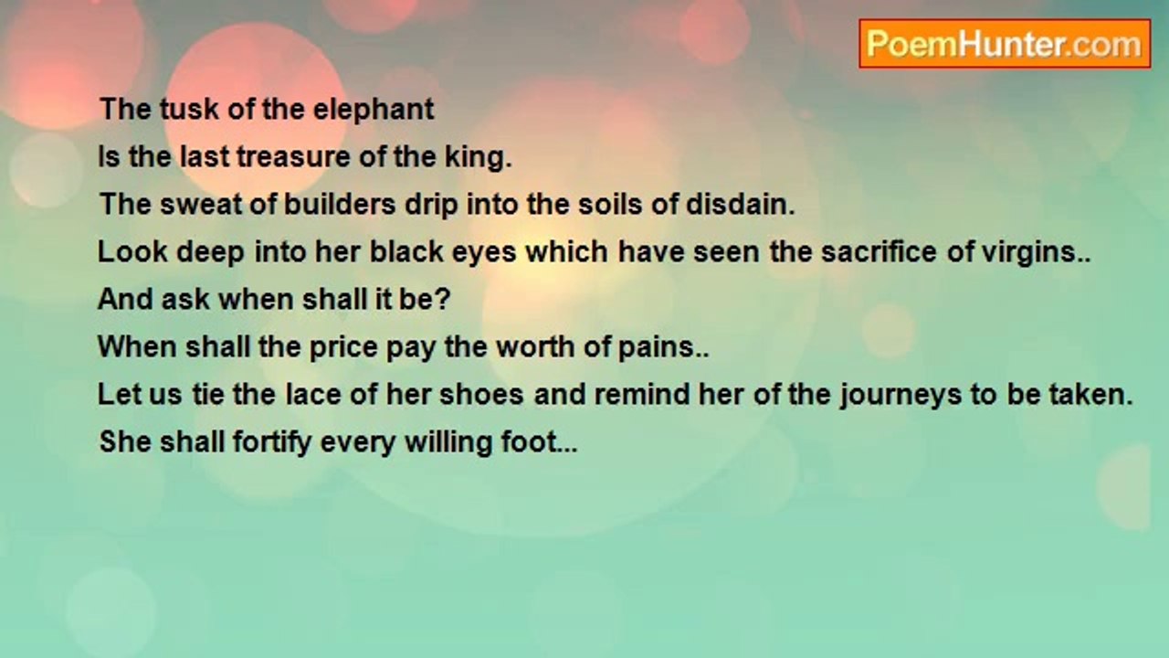 Pius Balat Adamu - When shall it be?