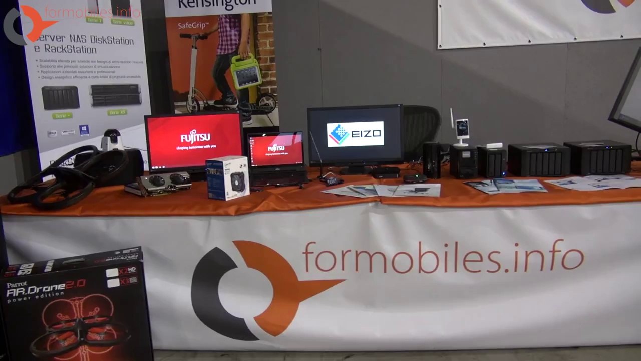 Ringraziamenti seri e semi-seri con tour del nostro stand durante Frogbyte 2014